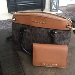 MK crossbody purse & wallet